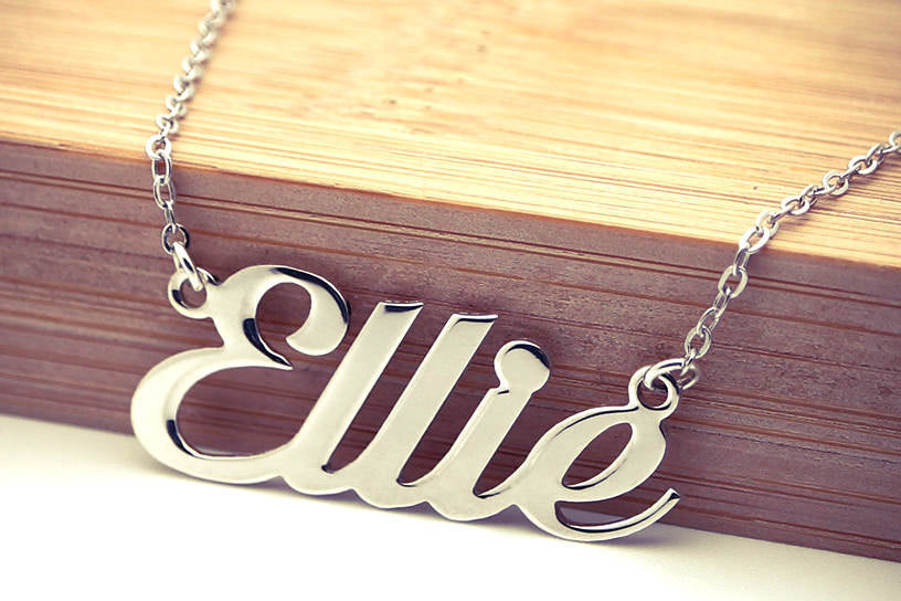 Name Necklaces-Glitters