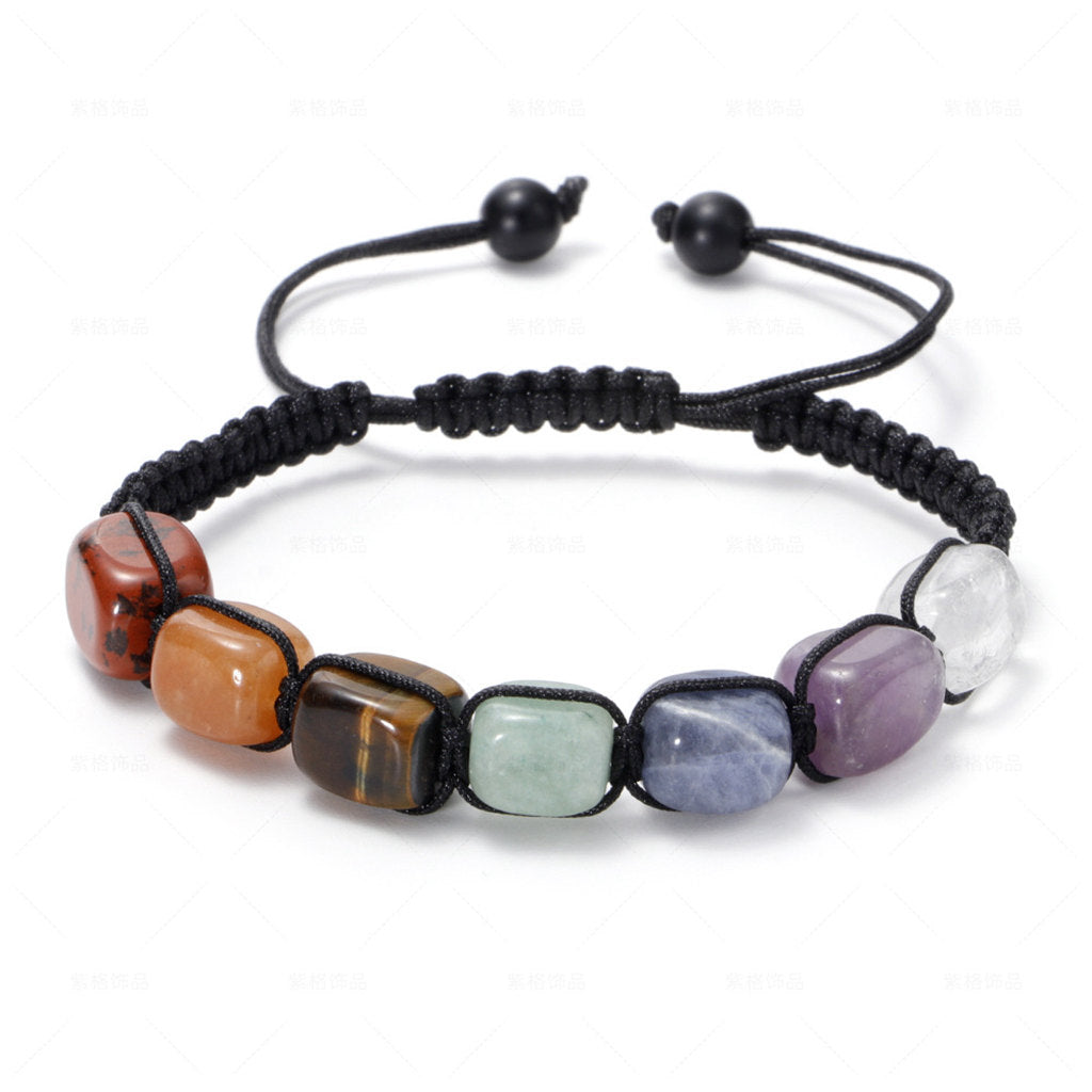 Multi Semi Precious Stones Bracelet-Bracelets-1-Glitters