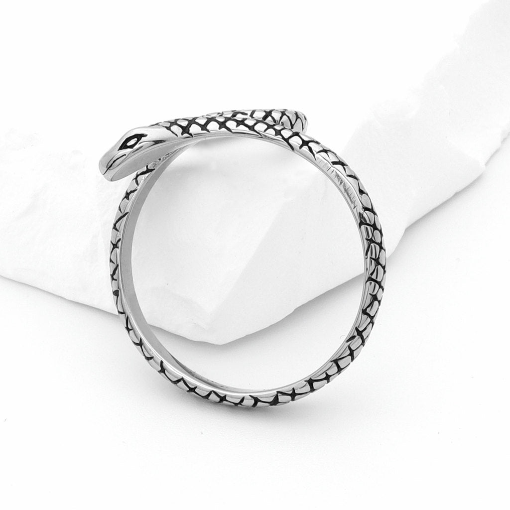Stainless Steel Snake Ring-Stainless Steel Rings-2-Glitters