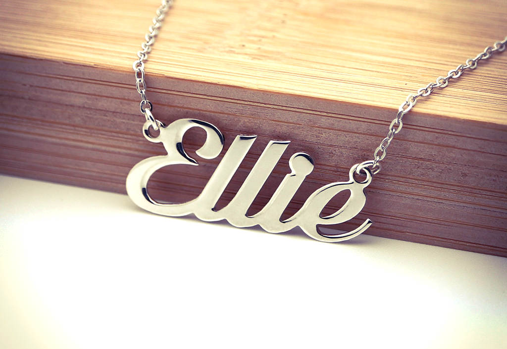 Personalised Name Necklaces Collection - Glitters Jewellery