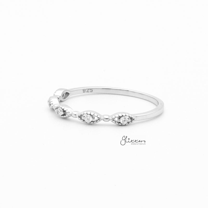 Sterling Silver CZ Ring-Cubic Zirconia, Jewellery, Rings, Sterling Silver Rings, Women's Jewellery, Women's Rings-SSR0063-2_800-Glitters