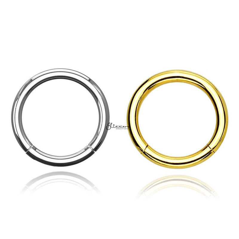 20 Gauge Hinged Segment Nose Hoop Rings-Silver | Gold-Best Sellers, Body Piercing Jewellery, Cubic Zirconia, Hoop Earrings, Nose Piercing Jewellery, Nose Ring, Nose Studs, Septum Ring, Tragus-ns0121-1_1-Glitters